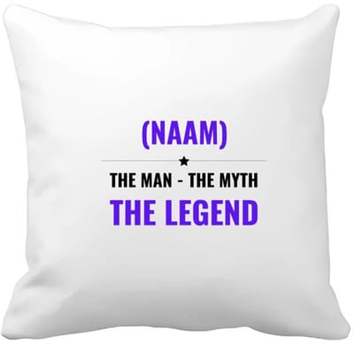 Akyol - the man the myth the legend met je eigen naam Kussen hoes - Legendary - iemand die een legend is - de man - myth - mythe - legendarisch - verjaardagscadeau - verjaardag - cadeau - kado - geschenk - gift - 40 bij 40 cm