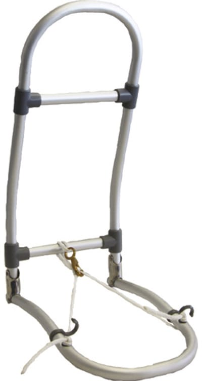 Zwemtrap aluminium voor opblaasboot 2 steps