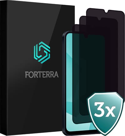 Screenprotector 3 Stuks - Geschikt voor Samsung Galaxy A16 - Privacy Filter - Beschermglas - Gehard Glas - Tempered Glass - Screen Protector
