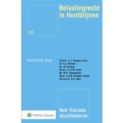 Belastingrecht In Hoofdlijnen