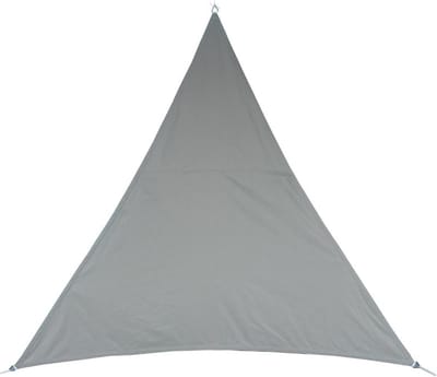 Premium kwaliteit schaduwdoek/zonnescherm Shae driehoek beige - 3 x 3 x 3 meter - Terras/tuin zonwering