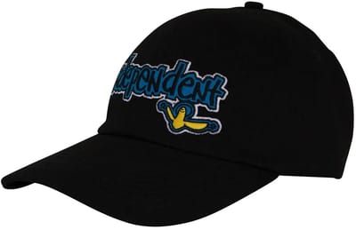 Independent Gonz Bar Dad Strapback Unstructured Pet Zwart Man,Vrouw