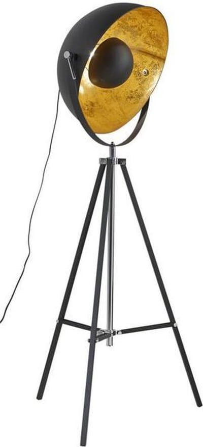 Globo - vloerlamp - Xirena - chroom - metaal - Ø 78cm - E27 - 58286