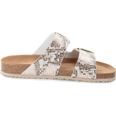 Tamaris damesmuiltjes 1-27523-46 492 Damesschoenen Leer Beige/Snake