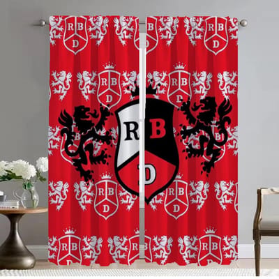 RBD Verduisterende Gordijnen voor Camera Moderne Woonkamer Gordijnen 2 Stuks Scheidingsschermen Halloween Decoratie Raamgordijn Kind W50xH70cmx2pcs-CL