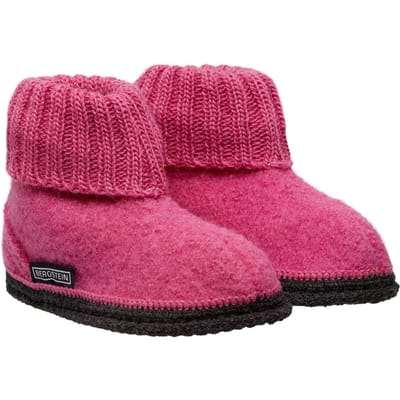 Bergstein Cozy Sloffen - Pantoffels voor dames, heren en kinderen - 100% Zuiver scheerwol - Pink