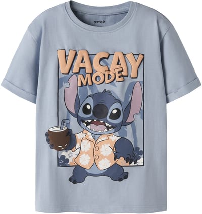 NAME IT - NMMANTONIO STITCH SS NREG TOP WDI - Jongens - T-shirts
