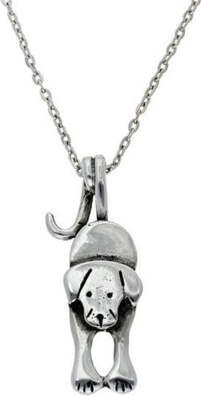 Puppy hond staart hanger | hond hanger sieraden (PN1012)