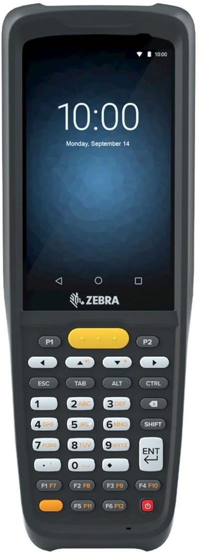 Zebra MC2200, 2D, SE4100, BT, Wi-Fi, NFC, Func. Num., Android