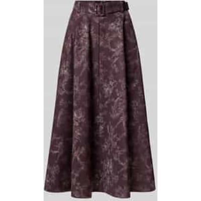 Maxi-rok met all-over bloemenmotief