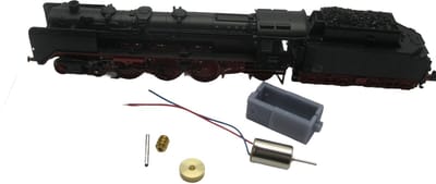 micromotor NM020C motor ombouwset voor Minitrix BR 01, BR 01.5, BR 03, BR 03.10, BR 41, BR 42