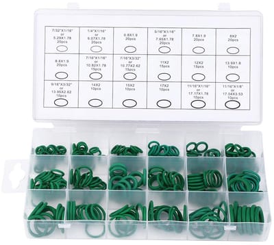 Dailygoods- O-ring Assortiment 270-Delig - Hoge Temperatuur - Nitrilrubber - Duurzaam - Afdichting - Eenvoudig te installeren - Afdichtring