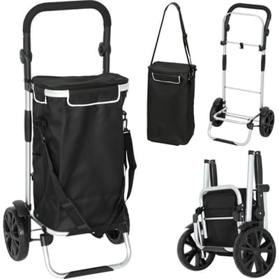 4goodz Boodschappentrolley met koelvak 40 liter -