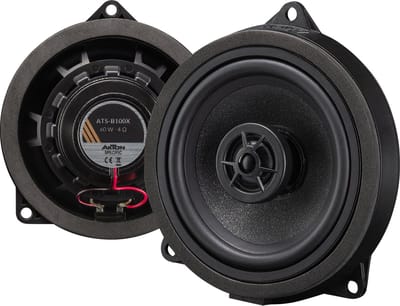 Axton ATS-B100X - Autospeakers - Pasklare speakers - BMW - Custom Fit luidsprekers - 10cm coaxiale set