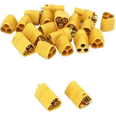 Scooter connector 5 mannetjes en 5 vrouwtjes selectie P2R MT60