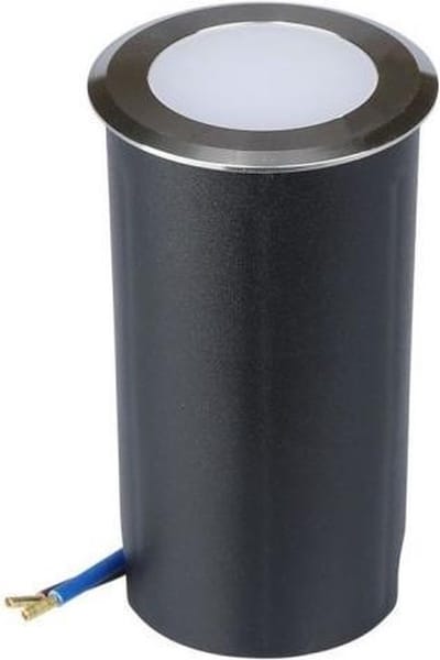 Inbouw grondspot 48mm - 12 Volt tuin verlichting - koud wit - 1 Watt - IP67