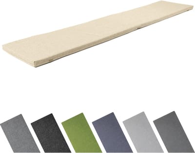 Garronda Bankkussen 200x40 cm – 4 cm dik – Waterafstotend & UV-bestendig – Cappuccino GD-AM-Dino