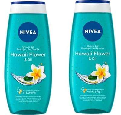 NIVEA Douchegel Hawaii Flower & Oil - 2 x 250 ml