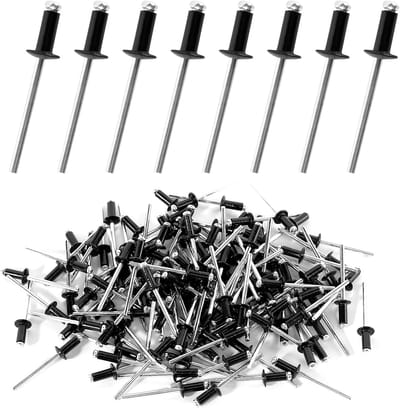 Aluminium Blindnieten 250 Stuks, 4 x 10 mm, Popnieten voor Bouw, Schepen, Auto's en Meubels