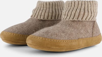 Bergstein Cozy Lux Pantoffels Kids - Sloffen - Beige - Maat 22