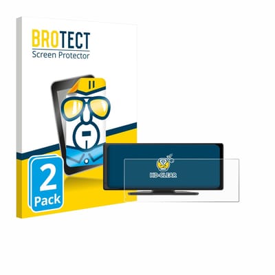 BROTECT - Screenprotector voor Carpuride V92 10.26" - Folie Beschermfolie transparant 2 Stuks