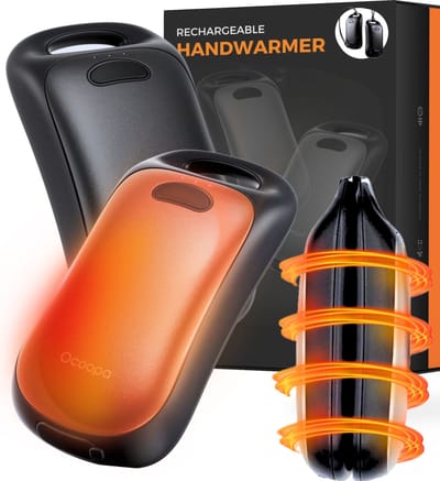Herbruikbare Handwarmers - Premium Magnetisch Ontwerp - 8-16 Uur Warmte – 3 Warmteniveaus (37-52C°) – Razendsnel weer opgeladen - Maximale gebruiksduur