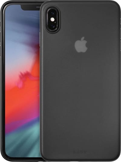 LAUT - SlimSkin Flinterdun iPhone XS Max Hoesje | Zwart