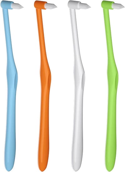 Conische Tandenborstel Set - 4 Stuks voor Detailreiniging