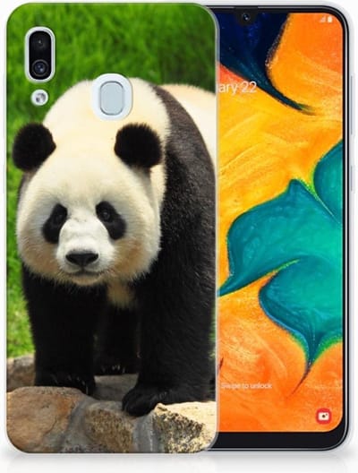 Samsung Galaxy A30 TPU Hoesje Panda