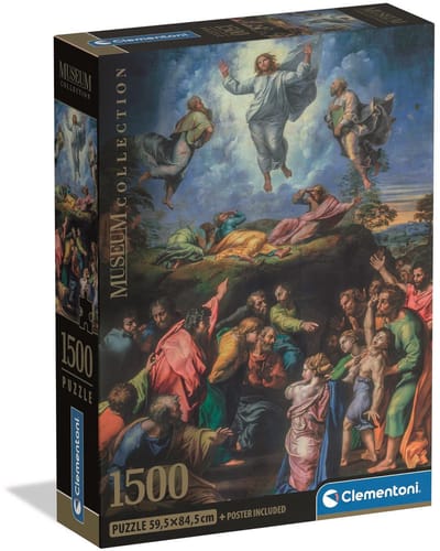 Clementoni - Puzzel - 1500 Stukjes - Raphael Transfiguratie - Puzzel Voor Volwassenen