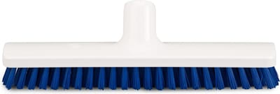 Schuurborstel - Luiwagen - Schrobborstel - Rilsan 30 mm blauw - 30 cm breed - 9013B