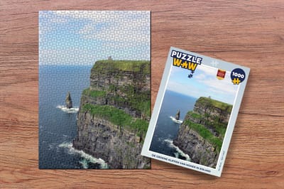 Puzzel De groene Kliffen van Moher in Ierland - Legpuzzel - Puzzel 1000 stukjes volwassenen