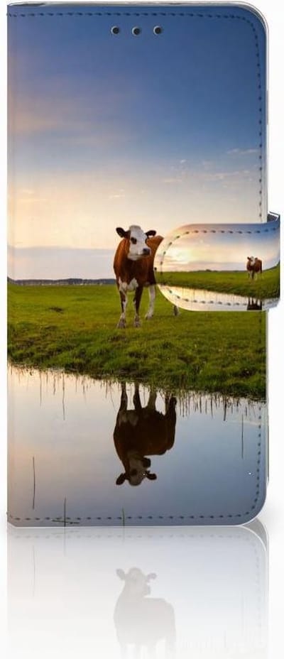 Samsung Galaxy S10 Plus Telefoonhoesje met Pasjes Koe