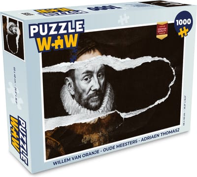 Puzzel Willem van Oranje - Oude Meesters - Adriaen Thomasz - Legpuzzel - Puzzel 1000 stukjes volwassenen
