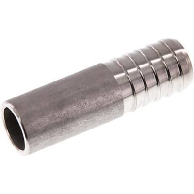 19 mm & 21.3 mm RVS 1.4571 Slangpilaar Lasverbinding 70mm