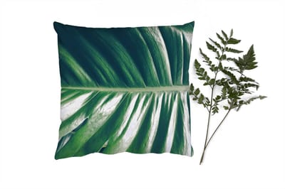 Sierkussens - Kussentjes Woonkamer - 40x40 cm - Bladeren - Tropisch - Jungle
