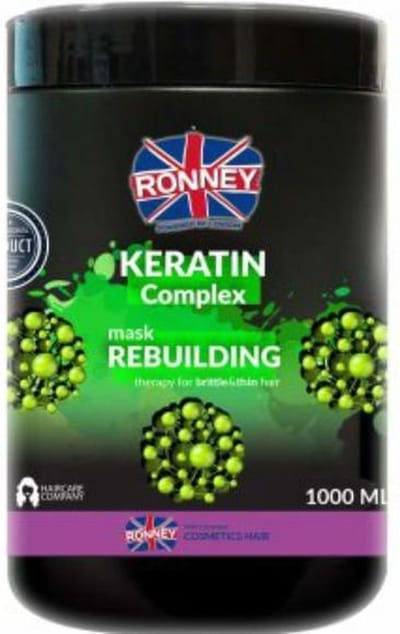 RONNEY Keratine Complex Rebuilding Masker 1000ml - Keratine Masker - Haarmasker Keratine
