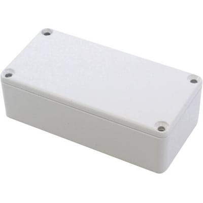 Hammond Electronics 1590G2LG Universele behuizing 100 x 50 x 31 Aluminium spuitgietwerk Lichtgrijs 1 stuk(s)