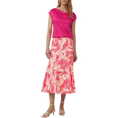s.Oliver  Skirts Pink Size: 36 | Midi Skirts Outlet | Dames | Roze