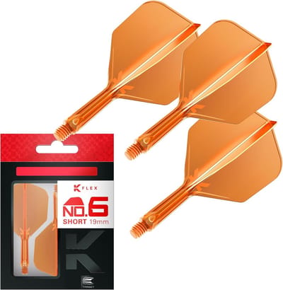 Geïntegreerde Dart Flights en Shafts Set (3 Stuks) - Flexibel, Nauwkeurig & Duurzaam