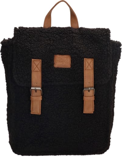 Beagles Navarra Rugzak Dames - Dagrugzak met verstelbare schouderband - Tas van Nylon en Polyester - Zwart