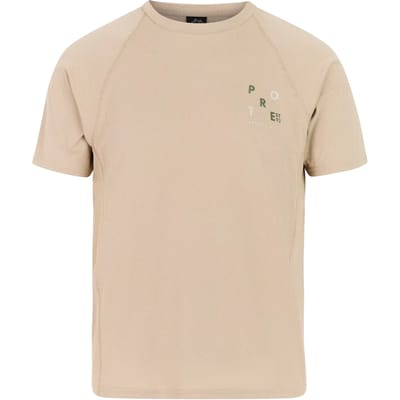 Protest PRTSemmy - T-shirt Heren - Korte mouwen - Ronde hals - Normale pasvorm - Bruin