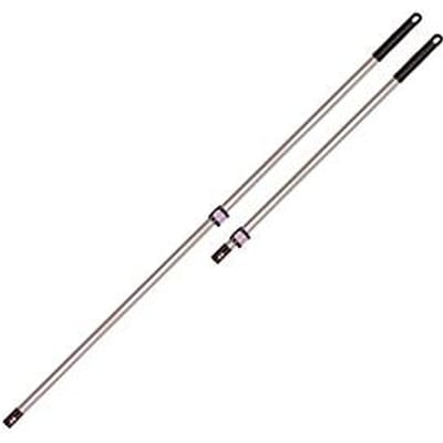 Magic-Click aluminium telescoopsteel, zonder mopovertrek, L 1500 mm, aluminium