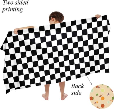 Ulticool Microvezel Kinder Handdoek 70x140 cm - Auto Formule 1 Dino Strandspel Dinosaurus - Reizen Travel Accessoires Reis Gadgets Strandlaken Badlaken Bad Zwem Reishanddoek Microfiber Max Verstappen - Jongen