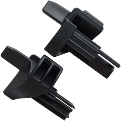 2 Clips voor Bagageruimte Deksel Geschikt voor Mercedes W169 A Class en W245 B Class - Zwart, Stevig en Duurzaam