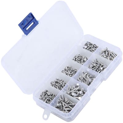 Allecto - Klinknagels - 500 Stuks - Platte Kop - Aluminium - Diverse Maten - Bevestigen van Meshandgrepen - 3 Mm-18 Mm