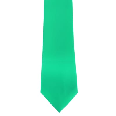 Premier Herensatineband (smal blad) (pakje van 2) (Turquoise)