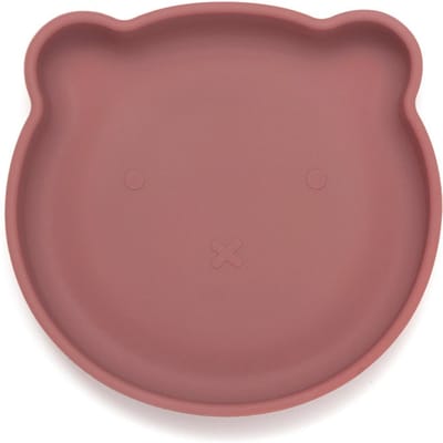 Petit Monkey siliconen bord bear mahogany rose