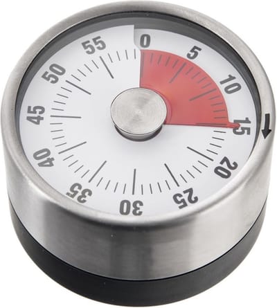 Kookwekker met Magneet Analoog 6 cm - Keukentimer - Timer