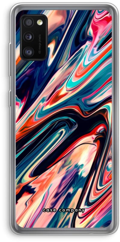 Case Company® - Hoesje geschikt voor Samsung Galaxy A41 hoesje - Quantum Being - Soft Cover Telefoonhoesje - Bescherming aan alle Kanten en Schermrand